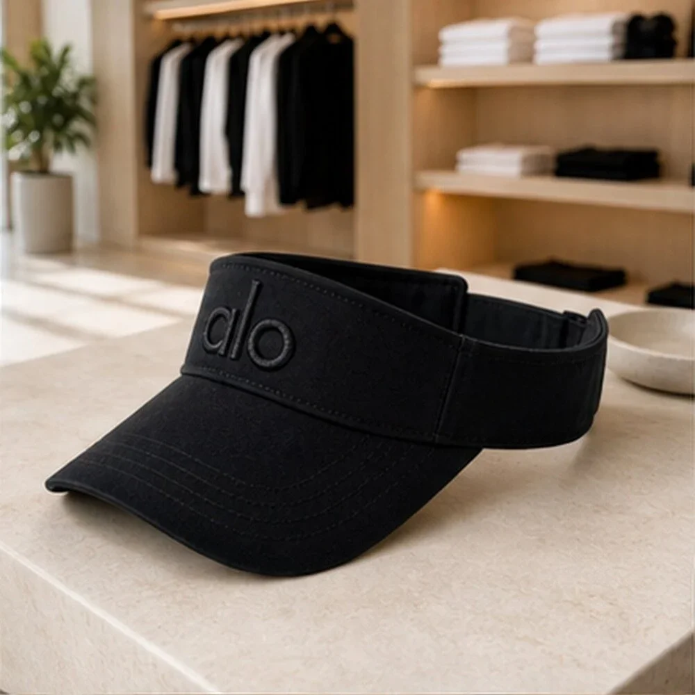 ALO Yoga Classic Black Athletic Style Visor